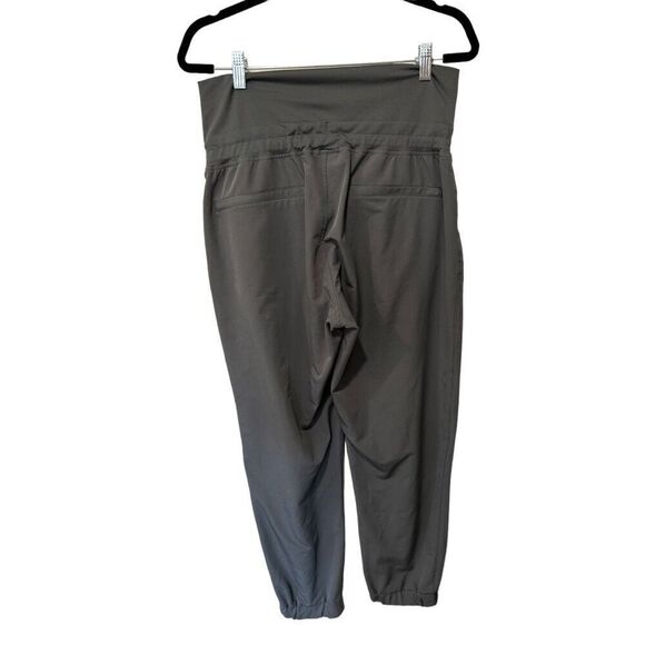 Athleta Dark Gray High Waisted Studio Jogger Yoga Athleisure Size 14 Athletic - Picture 2 of 11